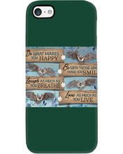 Load image into Gallery viewer, Do What Makes You Happy With Bats Gift For Girls Phone case
