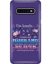 Load image into Gallery viewer, I'm Lonely I Miss My Husband Butterfly Gift For Lover Phone case
