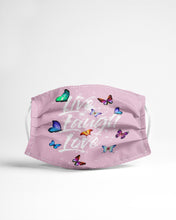 Load image into Gallery viewer, Butterfly Live Laugh Love Gift For Lover Cloth Face Mask
