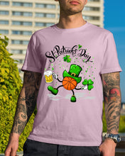 Load image into Gallery viewer, Basketball Saint Patrick's Day Gift For Basketball Lovers Guys Tee
