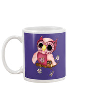 Load image into Gallery viewer, Lovely Tote Bag Owl Perchs On Branch Gift For Owl Lovers Mug
