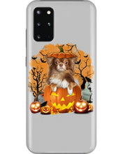 Load image into Gallery viewer, Chihuahua Book Pumpkin Halloween Gift For Dog Lovers Phone case
