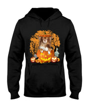 Load image into Gallery viewer, Chihuahua Book Pumpkin Halloween Gift For Dog Lovers Hoodie
