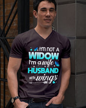 Load image into Gallery viewer, I'm A Wife Husband With Wings Trending Guys V-Neck
