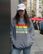Load image into Gallery viewer, Vintage Funny Librarian The Man The Myth The Legend Gift For Friends Hoodie
