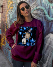 Load image into Gallery viewer, Lovely Phone Case Twinkling Blue Heart Gift For Goat Lovers Sweatshirt

