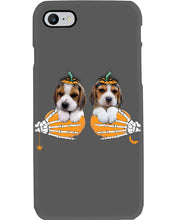 Load image into Gallery viewer, Beagle Hand Bones My Breast Gift For Dog Lovers Phone case

