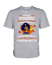 Load image into Gallery viewer, December Superwoman  Life Has Knocked Me Down Birthday Meaningful Gift Guys V-Neck
