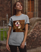 Load image into Gallery viewer, Bulldog In Cool Tote Bag Gift For Dog Lovers Guys Tee
