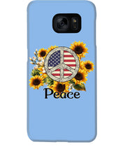 Load image into Gallery viewer, Peace Sign Sunflower Birthday Gift For Girls Phone case
