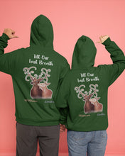 Load image into Gallery viewer, Custom Name Deers Gift For Boyfriend Till Our Last Breath Hoodie

