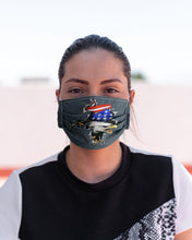 Load image into Gallery viewer, Eagle Giant Scratch USA Flag Gift For Women Cloth Face Mask
