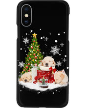 Load image into Gallery viewer, Funny Golden Retrievers Sleep In Red Boots Gift For Dog Lovers Phone case
