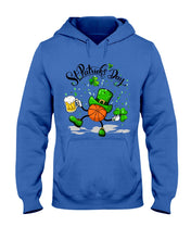 Load image into Gallery viewer, Basketball Saint Patrick's Day Gift For Basketball Lovers Hoodie
