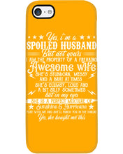 Load image into Gallery viewer, Shes Stubborn Messy And A Brat At Times Black Gift For Husband Phone case
