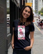 Load image into Gallery viewer, Lovely Phone Case With Pink Flowers Faith Hope Love Gift For Cancer Patients Ladies Tee
