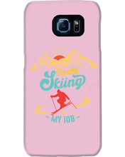 Load image into Gallery viewer, I'm Retired Skiing Is My Job Mountainous Terrain Phone case
