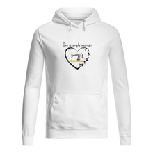 Load image into Gallery viewer, Sewing I'm A Simple Woman Gift For Women Hoodie
