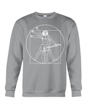 Load image into Gallery viewer, Guitar Vitruvian Design Gift For Guitar Lovers Sweatshirt
