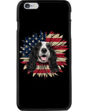 Load image into Gallery viewer, English Cocker Spaniel US Sunflower Gift For Dog Lovers Phone case
