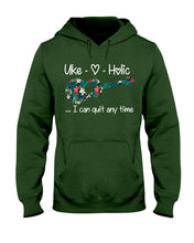 Load image into Gallery viewer, Uke Holic I Can Quit Anytime Custom Design For Music Instrument  Lovers Hoodie
