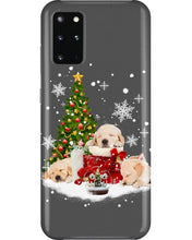 Load image into Gallery viewer, Funny Golden Retrievers Sleep In Red Boots Gift For Dog Lovers Phone case
