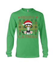 Load image into Gallery viewer, Merry Catmas Cute Funny Gifts Unisex Long Sleeve

