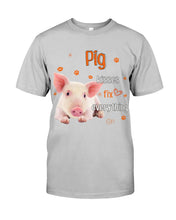 Load image into Gallery viewer, Pig Kisses Fix Everything Gift For Pig Lovers Guys Tee
