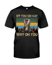 Load image into Gallery viewer, Eff You See Kay Why Oh You Retro Vintage Guys Tee
