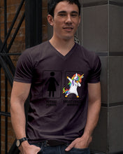 Load image into Gallery viewer, Difference Between Normal People And Breast Cancer Warrior Trending Guys V-Neck
