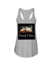 Load image into Gallery viewer, Nursing And Jesus Gift For Family Ladies Flowy Tank
