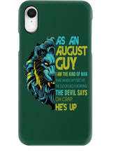 Load image into Gallery viewer, As An August I Am The Kind Of Man Lion Birthday Gift Phone case
