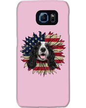 Load image into Gallery viewer, English Cocker Spaniel US Sunflower Gift For Dog Lovers Phone case

