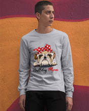 Load image into Gallery viewer, Black Phone Case Bulldog Mom Gift For Bulldog Lovers Unisex Long Sleeve
