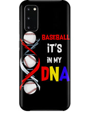 Load image into Gallery viewer, Baseball Be My DNA Gift For Sport Lovers Phone case
