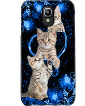 Load image into Gallery viewer, Cat In My Heart Unique Custom Design  For Cat Lovers Phone case

