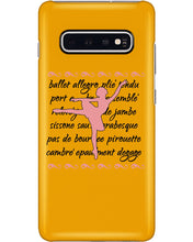 Load image into Gallery viewer, Ballet Words Pink Pattern Gift For Ballet Dancer Phone case

