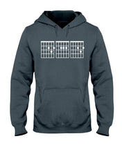 Load image into Gallery viewer, Vintage Funny Guitar Chords Custom Gift For Guitar Lovers Hoodie
