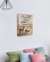 Load image into Gallery viewer, You Make Me A Better Person Wife Gift For Husband Matte Canvas
