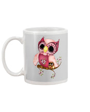 Load image into Gallery viewer, Lovely Tote Bag Owl Perchs On Branch Gift For Owl Lovers Mug
