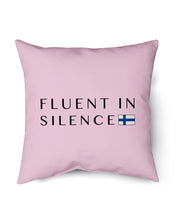Load image into Gallery viewer, Fluent In Silence Custom Design For Personalized Nation Gift Pillow Cover
