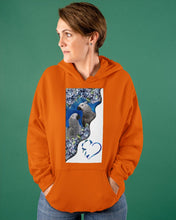 Load image into Gallery viewer, Magical Gray Couple African Parrot Gift For Bird Lovers Hoodie
