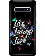 Load image into Gallery viewer, Butterfly Live Laugh Love Gift For Lover Phone case
