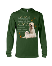 Load image into Gallery viewer, Golden Retriever Someone To Trust And To Love Till The End Gift For Dog Lovers Unisex Long Sleeve
