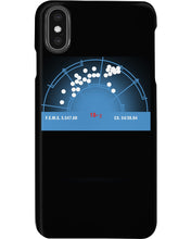 Load image into Gallery viewer, Pinpoint The Location In The Space Blue Phone case
