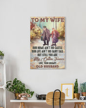Load image into Gallery viewer, Go Fishing You Are My Queen Forever Grumpy Old Husband Gift For Wife Matte Canvas
