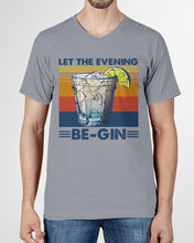 Load image into Gallery viewer, Lovely Phone Case Let The Evening Be-Gin Retro Vintage Guys V-Neck
