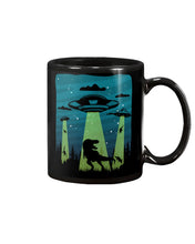 Load image into Gallery viewer, UFA Dinosaur T Rex Sky Full Of Stars Mug
