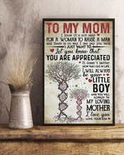 Load image into Gallery viewer, Giving For  Nana You'll Be Always My Loving Mother  Custom Design Vertical Poster
