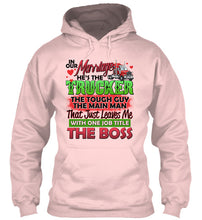 Load image into Gallery viewer, In Our Marriage He's The Trucker Meaningful Gift For Family Hoodie
